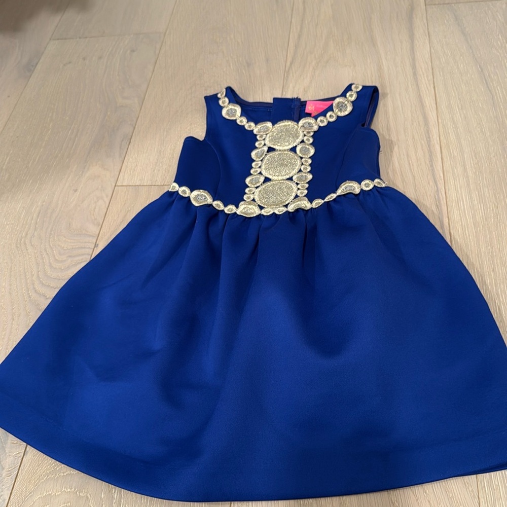 EUC Lilly Pulitzer formal dress xs 2/3